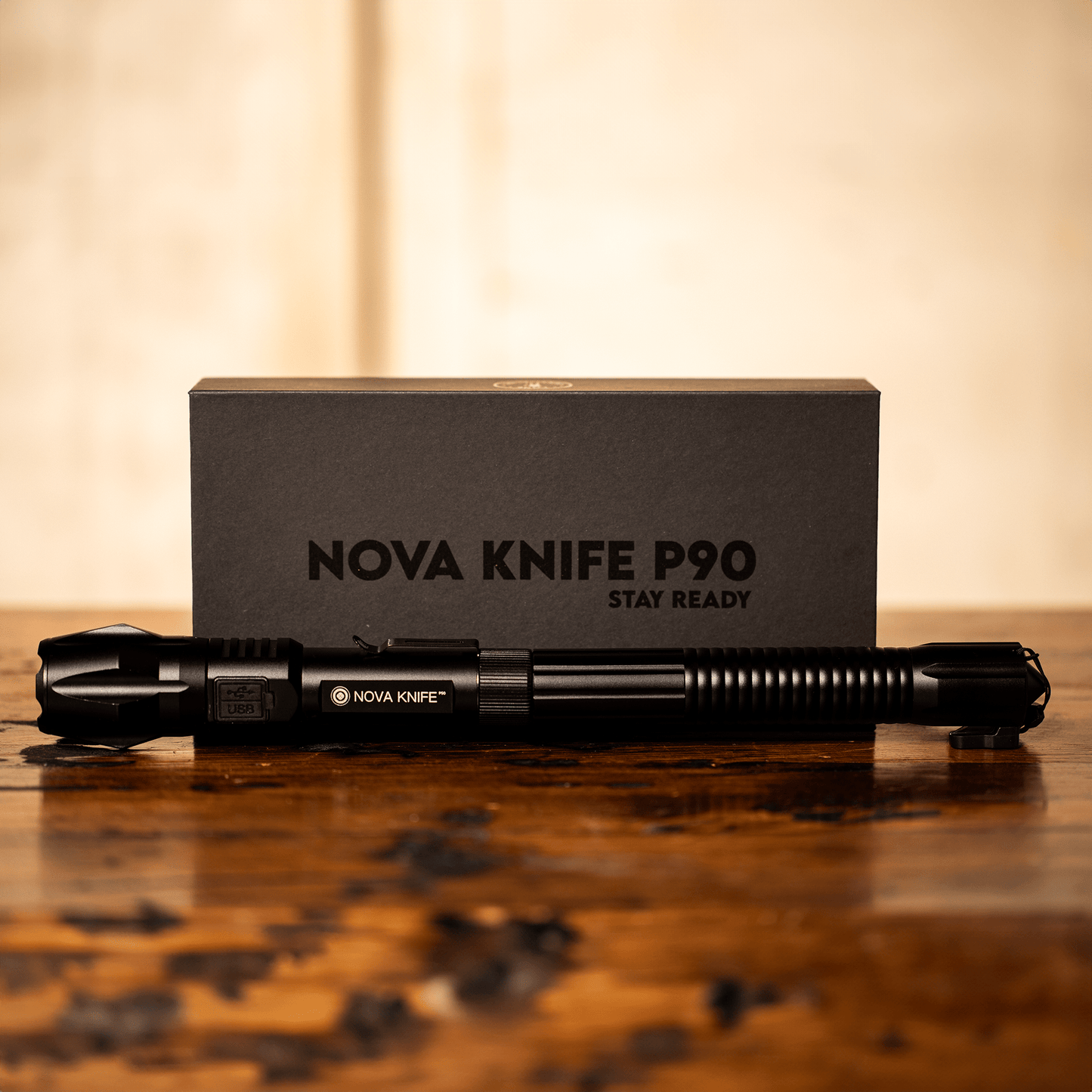 NOVA Knife P90 High Intensity Survival Flashlight