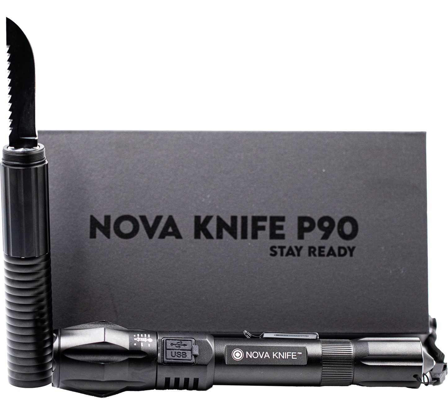 NOVA Knife P90 High Intensity Survival Flashlight