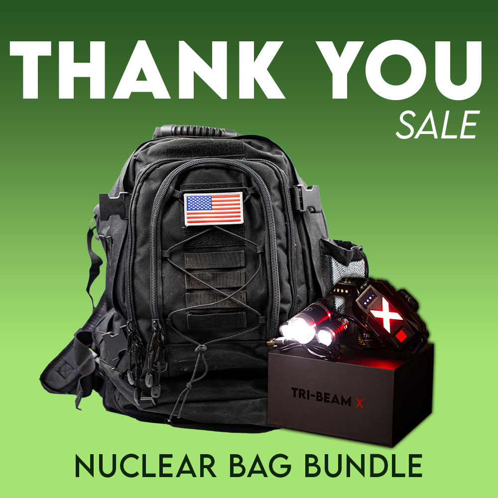 Nuclear Savage Bag Bundle w/ Free Headlamp